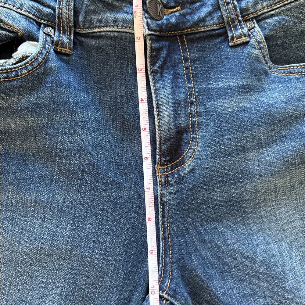 Kut from the Kloth Blue Flare Wide Leg Jeans - Picture 11 of 15
